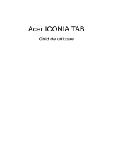 Acer W501 Manual de utilizare
