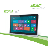 Acer W701P Manual de utilizare