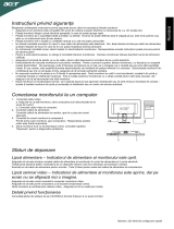 Acer P166HQL Ghid de inițiere rapidă