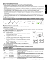 Acer H276HL Ghid de inițiere rapidă