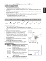 Acer G227HQL Ghid de inițiere rapidă