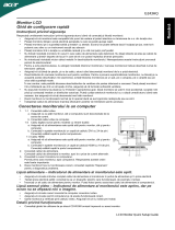 Acer G243HQ Ghid de inițiere rapidă