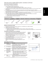 Acer S200HQL Ghid de inițiere rapidă