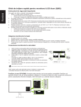 Acer PE320QK Ghid de inițiere rapidă