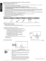 Acer ED323QUR Ghid de inițiere rapidă