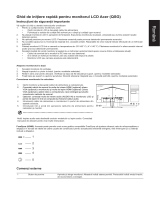 Acer VG270 Ghid de inițiere rapidă