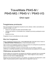 Acer TravelMate P645-V Ghid de inițiere rapidă