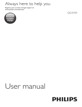 Philips QG3340 Manual de utilizare