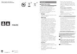 Philips S1520/04 Informații importante