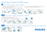 Philips GC7420/02 Ghid de inițiere rapidă