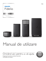 Fidelio E6/12 Manual de utilizare