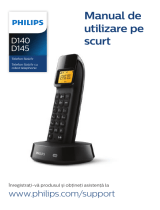 Philips D1401B/53 Informații importante