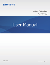 Samsung Galaxy TabPro Pen EJ-PW700 Manual de utilizare