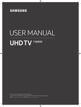 Samsung UE43NU7462U Manual de utilizare