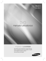 Samsung DVD-HR773A Manual de utilizare