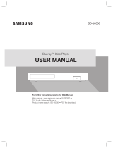 Samsung BD-J6300 Ghid de inițiere rapidă