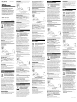 Sony MDR-ED12LP Manual de utilizare