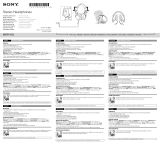 Sony MDR-V55 Manual de utilizare