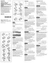 Sony AKA-SF1 Manual de utilizare