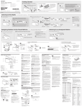 Sony XDR-S41D Manual de utilizare