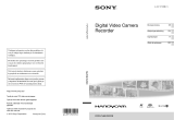Sony DCR-SX22E Manualul proprietarului
