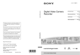 Sony DCR-SX45E Manualul proprietarului