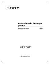 Sony WS-F1000 Instrucțiuni de utilizare