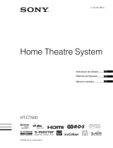 Sony HT-CT500 Instrucțiuni de utilizare