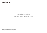Sony TA-A1ES Manualul utilizatorului