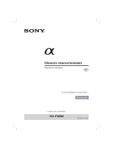 Sony NEX-VG30H Instrucțiuni de utilizare