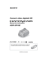 Sony HDR-SR10E Instrucțiuni de utilizare