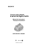 Sony DCR-SR220E Instrucțiuni de utilizare