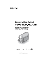 Sony DCR-HC48E Instrucțiuni de utilizare