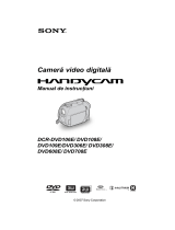 Sony DCR-DVD708E Instrucțiuni de utilizare