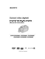 Sony DCR-DVD808E Instrucțiuni de utilizare