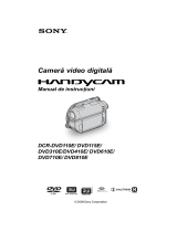 Sony DCR-DVD810E Instrucțiuni de utilizare
