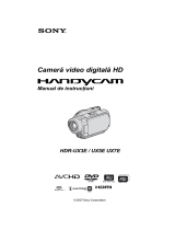 Sony HDR-UX5E Instrucțiuni de utilizare