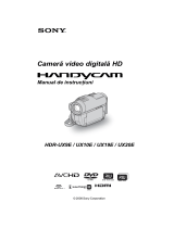 Sony HDR-UX9E Instrucțiuni de utilizare