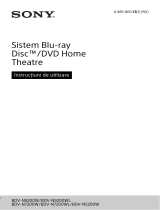 Sony BDV-N5200W Instrucțiuni de utilizare