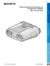 Sony DEV-50V Instrucțiuni de utilizare