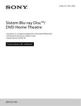 Sony BDV-EF1100 Instrucțiuni de utilizare