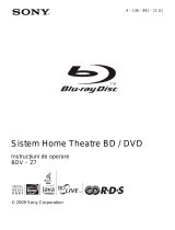 Sony BDV-Z7 Instrucțiuni de utilizare