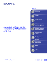 Sony MHS-PM1 Instrucțiuni de utilizare