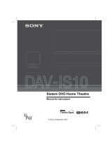 Sony DAV-IS10 Instrucțiuni de utilizare