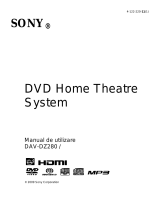 Sony DAV-DZ280 Instrucțiuni de utilizare