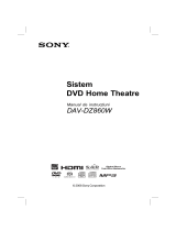 Sony DAV-DZ860W Instrucțiuni de utilizare