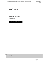 Sony HT-RT3 Instrucțiuni de utilizare