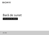 Sony HT-ST9 Instrucțiuni de utilizare