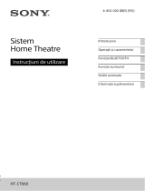 Sony Ht-Ct660 Instrucțiuni de utilizare