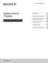 Sony HT-CT260H Instrucțiuni de utilizare